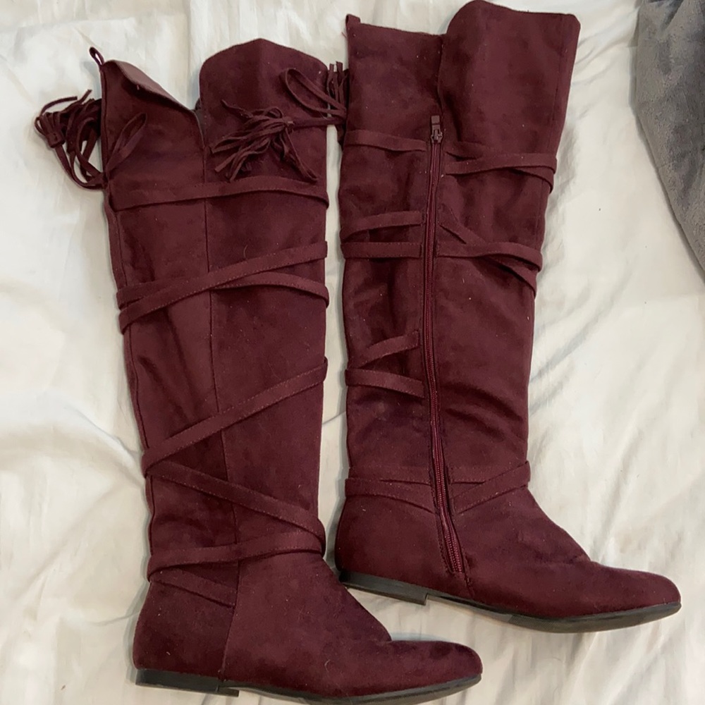 Just Fab High Rise Boots